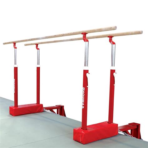 Pit Mounted Folding Parallel Bars Without Bedding