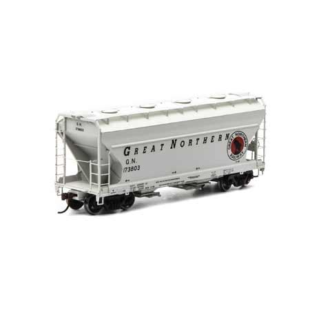 Athearn HO ACF 2970 Covered Hopper Great Northern Spring Creek Model