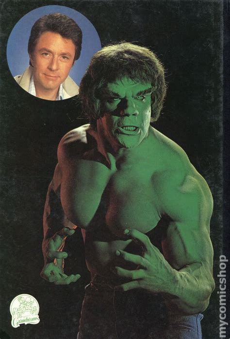 Vintage The Incredible Hulk Annual Hard Cover Book Lou Ferrigno