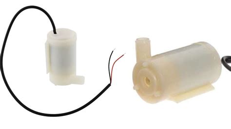 Mini Submersible Motor Dc V Pump Fountain Water Pump Youtube