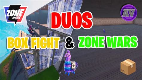 Duos Box Fight Zone Wars Av Jake St Fortnite Creative Map Code