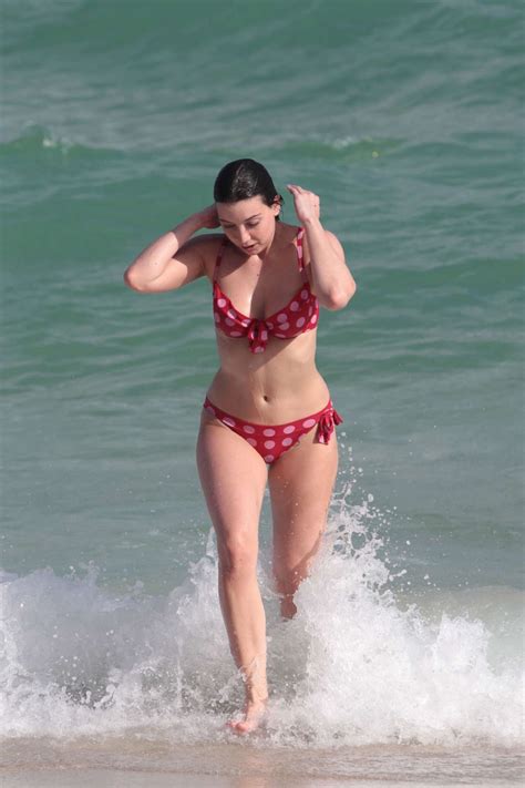 DAISY LOWE In Bikini On The Beach In Miami 12 30 2015 HawtCelebs