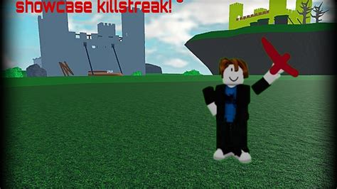 Killstreak Showcase Roblox Killstreak Sword Fighting Universe YouTube