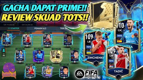 GACHA DAPAT PRIME REVIEW PEMAIN TOTS TERBARU GAMEPLAY NYA GG SEMUA