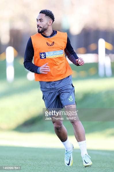 Matheus Cunha of Wolverhampton Wanderers in action during a... News ...