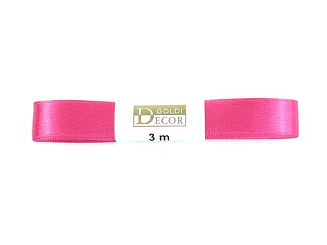 Premium Satinband pink 15 mm breit 3 m Strängchen günstig kaufen