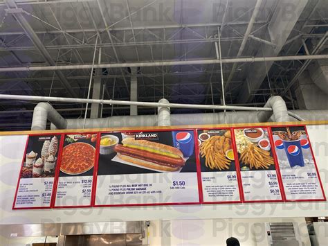 Costco Food Court Menu Canada With Prices PiggyBank