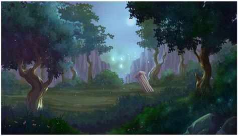 Concept Art practice - Forest by CSHaze on DeviantArt