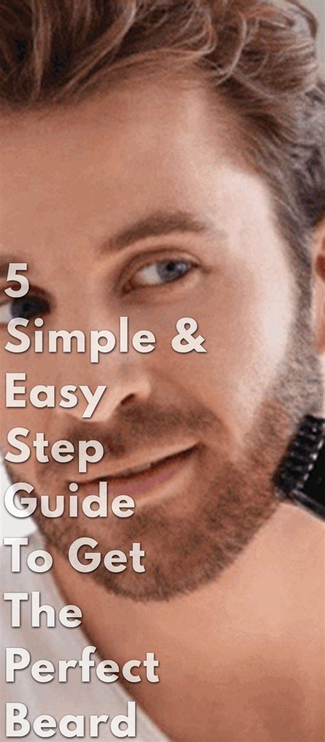 5 Simple And Easy Steps For Beard Trimming Perfect Beard Beard