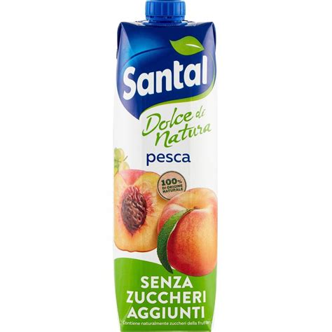 Succo Dolce Natura Pesca Senza Zuccheri Aggiunti SANTAL 1000 ML Coop Shop