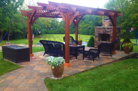 Dayton Paver Patios And Landscapes Dayton Pergolas