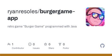 GitHub - ryanresoles/burgergame-app: retro game "Burger Game" programmed with Java