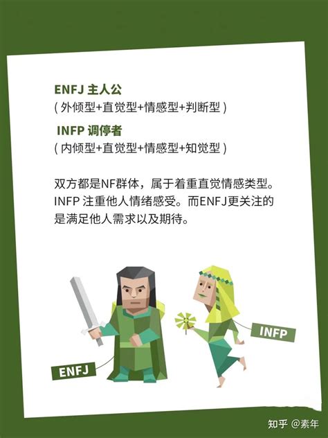 Enfj和什么人格最配 知乎