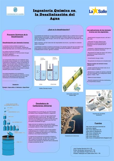 P Ster Cient Fico Sobre La Desalinizaci N Pdf Descarga Gratuita