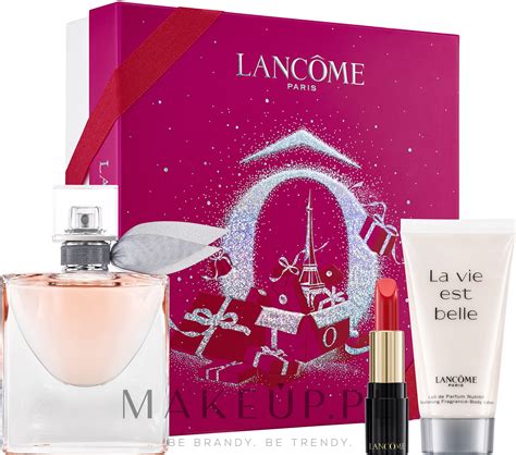 Lancome La Vie Est Belle Zestaw Edp 50ml B Lot 50ml Lipstick 1 6g