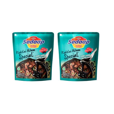 Jual Sedaap Kecap Kedelai Hitam Spesial Refill Pouch 2 X 220 ML