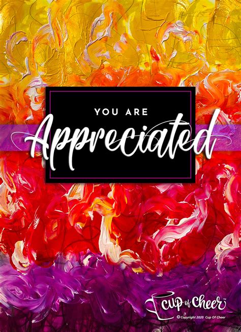 You are Appreciated - Inspiration Nation - Digital Cards