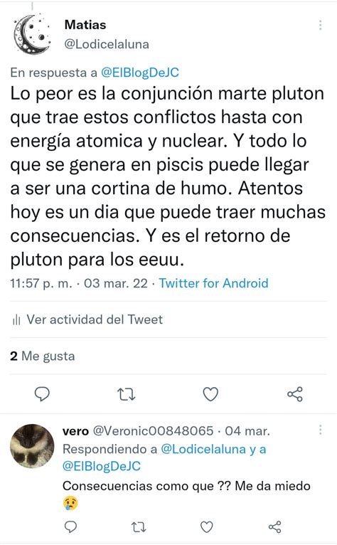 Matias On Twitter Desde Marzo Cuando Se Dio El Retorno De Pluton