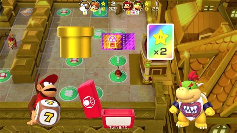 Super Mario Party Monty Mole Daisy Vs Diddy Kong Bowser 377