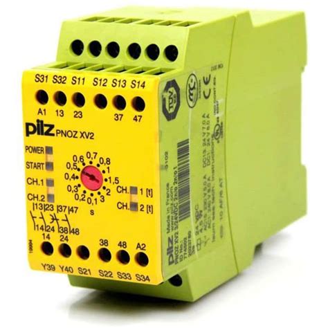 Pilz Pnoz Xv Vdc N O N O T Safety Relay Pnoz X Time