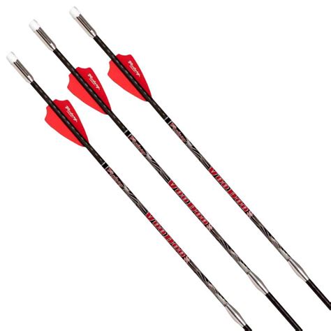 Flechas Ballesta Victory Archery Voodoo Ss Carbono Pulgadas