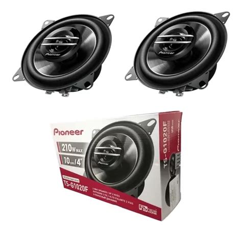 Bocinas 4 Pulgadas Pioneer Ts g1020f 2 Vias 210w Coaxiales Envío gratis