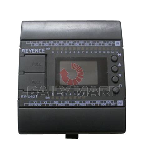 Keyence PLC Module KV 24DT Base Unit DC Type 16 Inputs And 8 Transistor