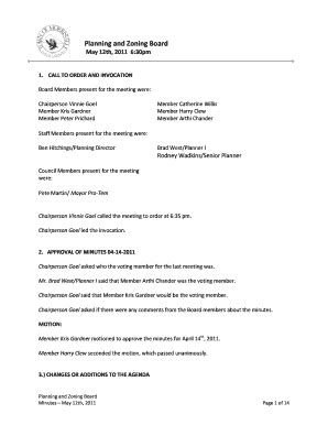 Fillable Online Ci Morrisville Nc Planning And Zoning Board Town Of