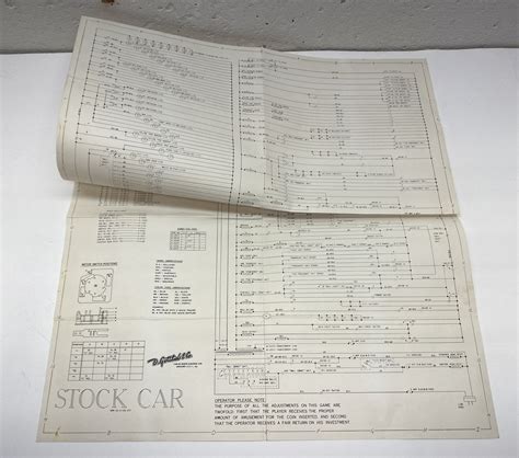 Stock Car Gottlieb Schematics