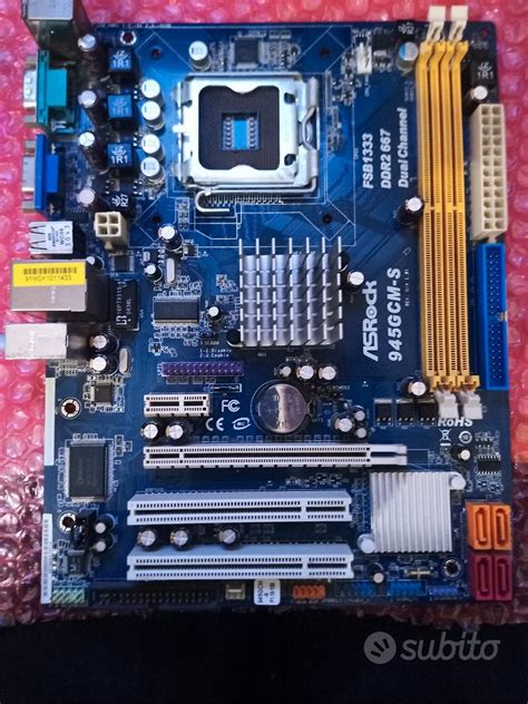 Asrock 945gcm S Scheda Madre Motherboard Informatica In Vendita A Salerno