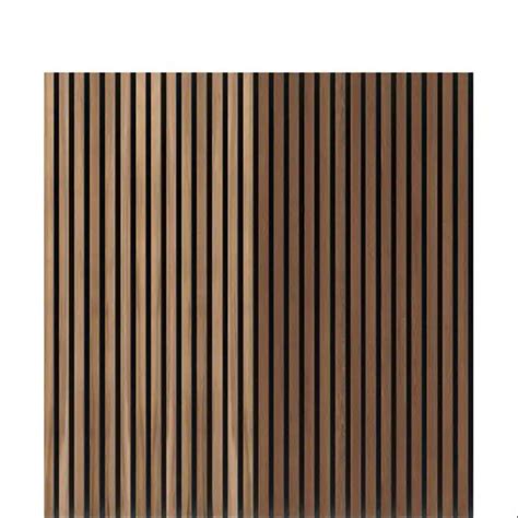 Apartment Interior Wall Ceiling Soundproof Pet Veneer MDF Wood Slatted