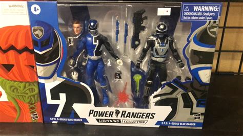 Hasbro – Power Rangers Lightning Collection – S.P.D. Blue Ranger – Vintage Toy Mall