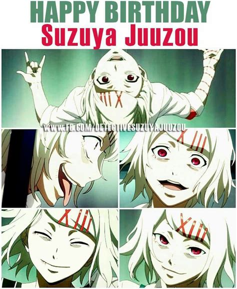 Happy Birthday Suzuya Juuzou Juuzou Suzuya Tokyo Ghoul Anime