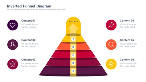 Free Inverted Funnel Diagram Powerpoint Template Google Slides