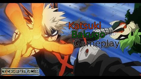 Bakugou Gameplay My Hero Ultra Rumble Solo Queue YouTube