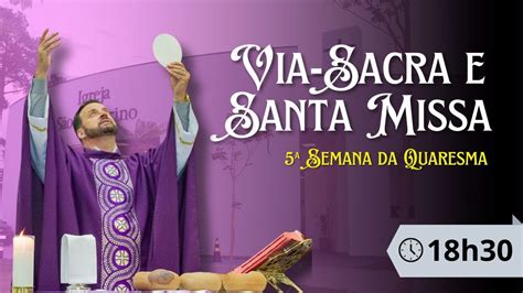 Via Sacra e Santa Missa Frei Rinaldo Igreja São Peregrino 22 03