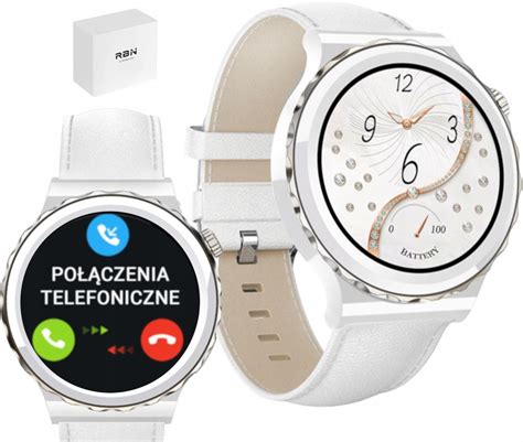 Smartwatch Damski Zegarek Rozmowy Kroki Tlen Sms Menu Pl Erli Pl