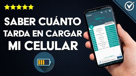 Cómo saber cuánto tiempo tarda en CARGARSE la batería de un CELULAR