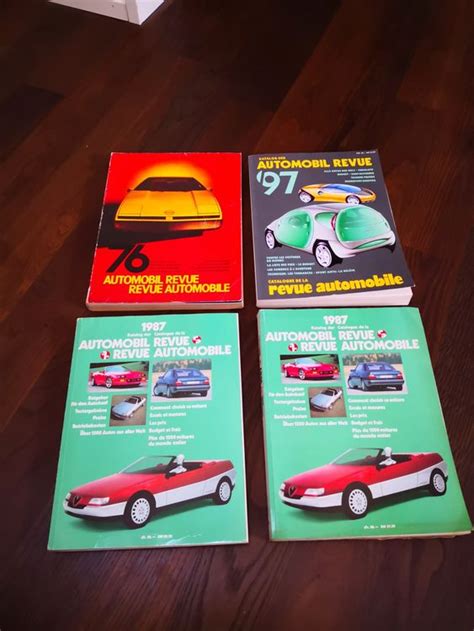 4 Stück Automobil Revue 1976 1987 1997 Kaufen auf Ricardo