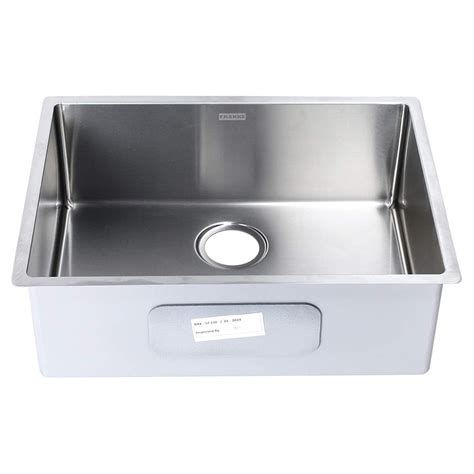 Franke Grade Stainless Steel Silver Single Bowl Kitchen Sink At