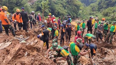 Korban Gempa Cianjur Masih Hilang Operasi Sar Diperpanjang