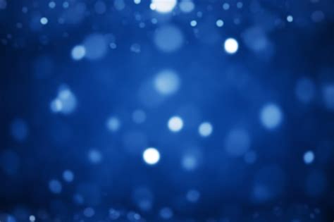 Premium Photo Abstract Blue Bokeh Glitters Background