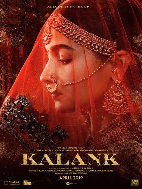 Kalank Movie Poster 4 Of 6 IMP Awards