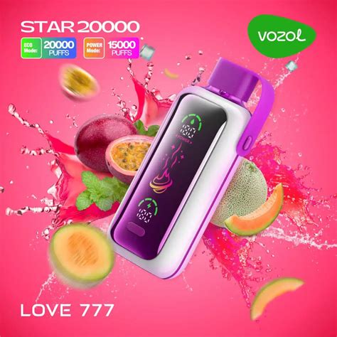 Vozol Star 20000 Puffs Love 777 Smoke Vape Heets Terea Iqos In Dubai