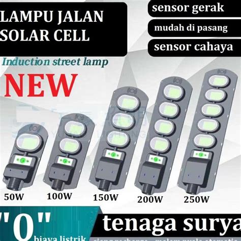 Jual Sj Lampu Jalan Tenaga Matahari Solar Cell