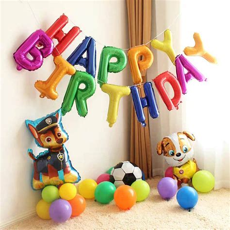 Brain Giggles Paw Patrol Theme Birthday Decoration Kit Pieces