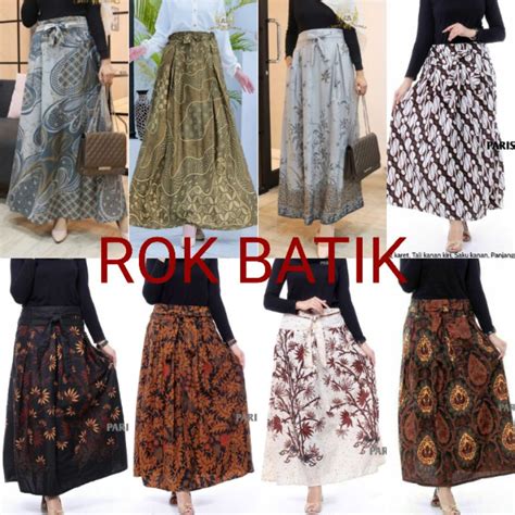 Jual ROK KLOK ROK PAYUNG BATIK KLASIK MODERN Shopee Indonesia