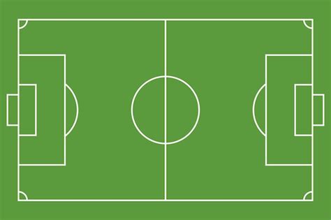 Premium Vector Football Pitch Background