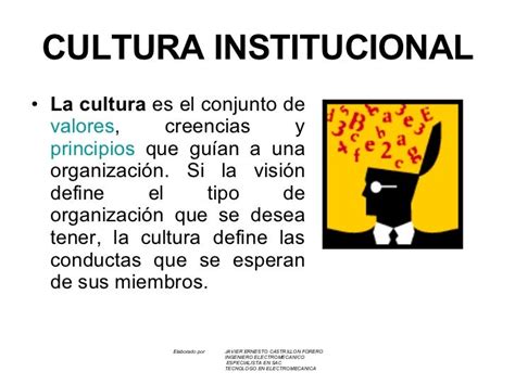 Cultura Institucional