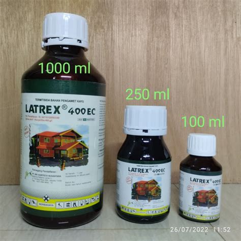 Jual Latrex 400 Ec Obat Anti Rayap 1 Liter Shopee Indonesia